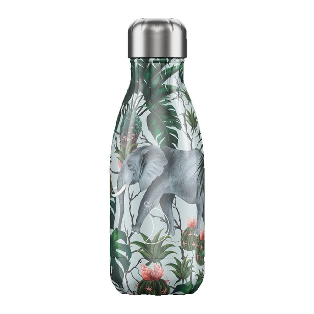 Bouteille isotherme 260ml éléphant tropical - CHILLYS