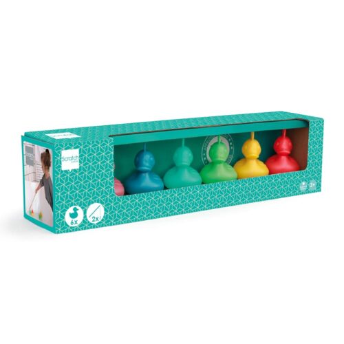 6 canards p&ecirc;che a la ligne coral - DAM