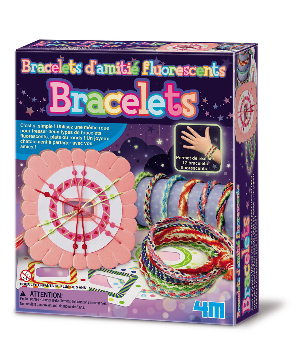 Bracelets d'amitié fluorescents - DAM