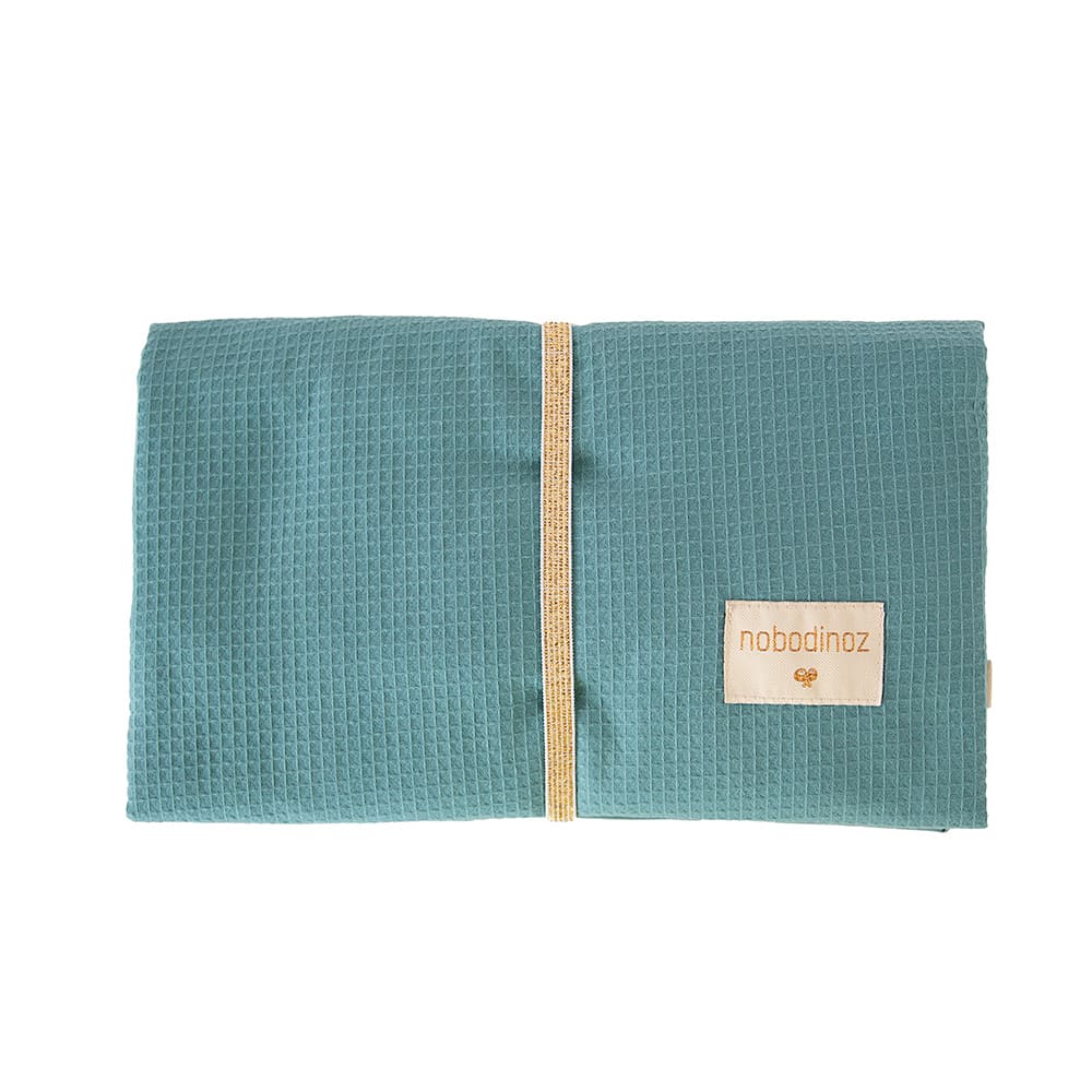 Matelas à langer nomade imperméable magic green - NOBODINOZ