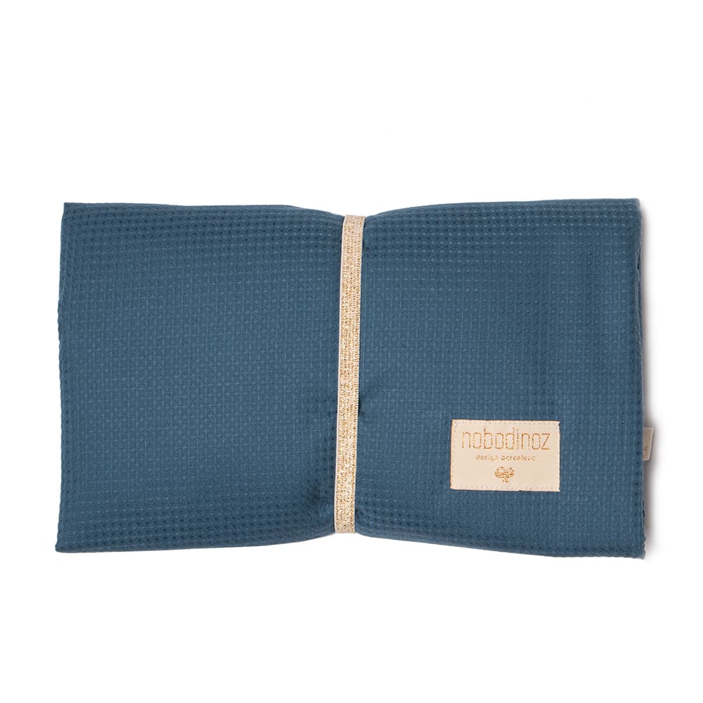 Matelas à langer nomade imperméable night blue - NOBODINOZ
