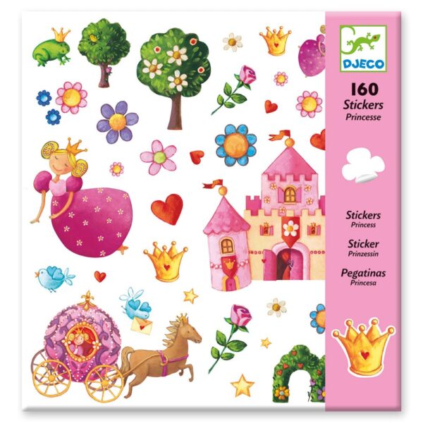 160 stickers princesse marguerite - DJECO