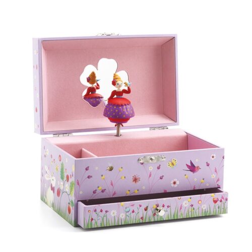 Boite &agrave; bijoux musicale m&eacute;lodie de la princesse - DJECO