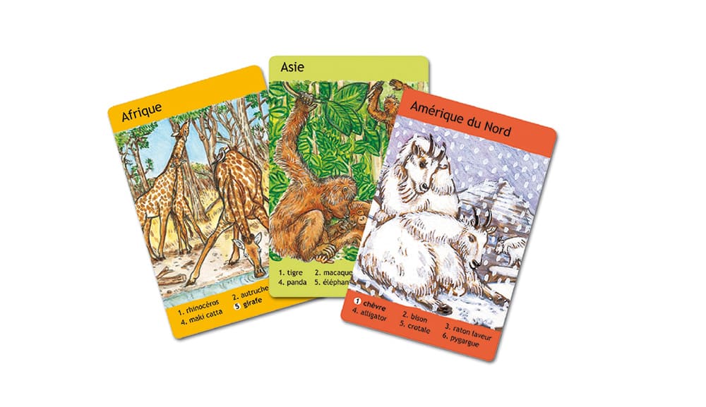 Ancien jeu 7 familles d'Animaux (1960) - Collection