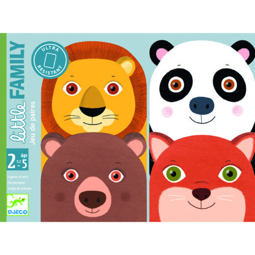 Jeu de cartes little family - DJECO