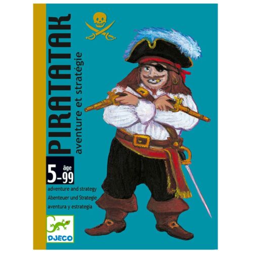 Jeu de cartes piratatak aventure & strat&eacute;gie - DJECO