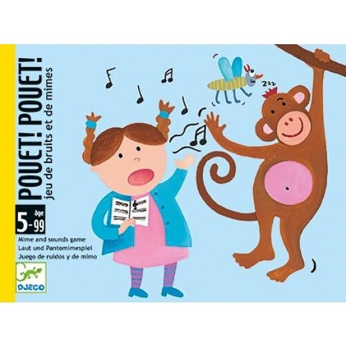 Jeu de cartes pouet ! Pouet ! bruits & mimes - DJECO