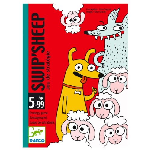 Jeu de cartes swip'sheep strat&eacute;gie - DJECO