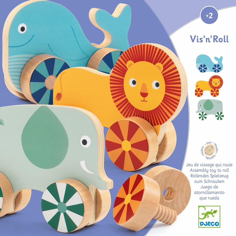 Jeu de vissage vis n roll - DJECO