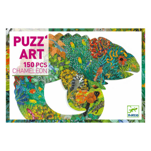 Puzz'art chameleon 150 pièces - DJECO