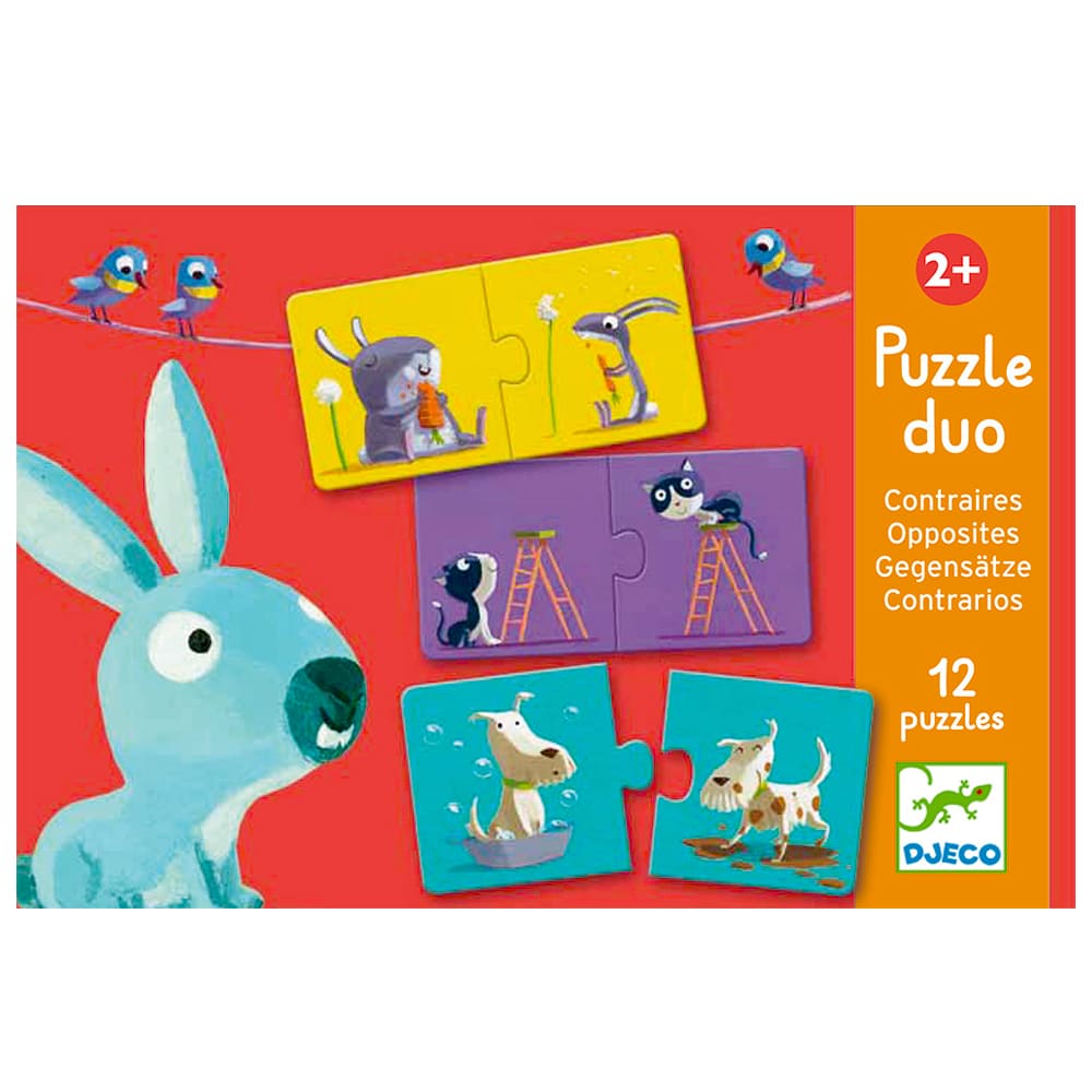 Puzzle duo contraire - DJECO