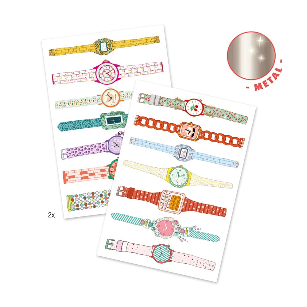 Tatouages éphémères les montres de Wendy - DJECO – Image 2