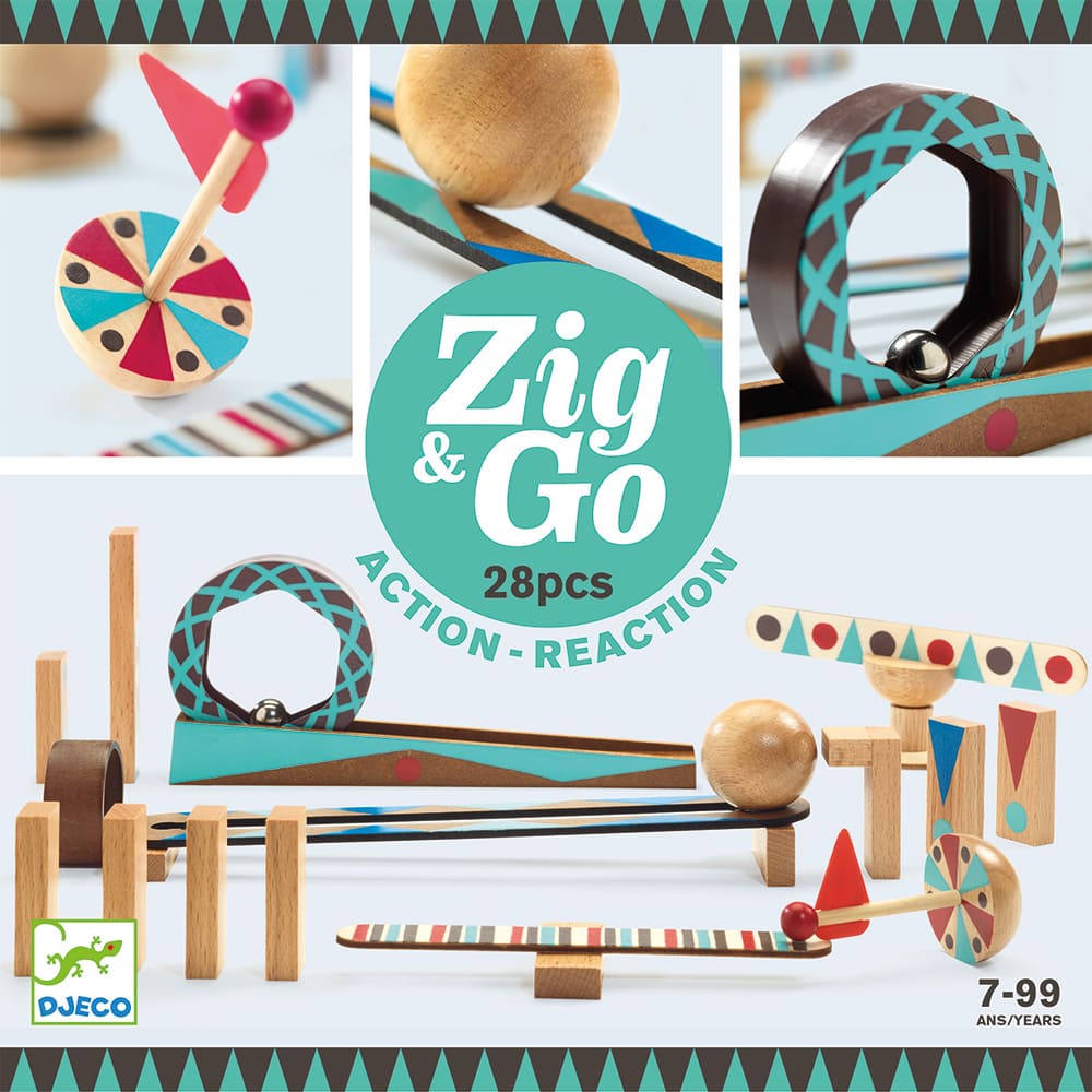 Zig & go 28 pièces - DJECO