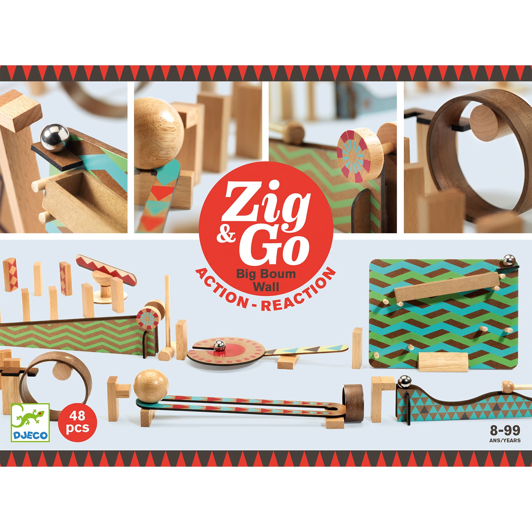 Zig & go 48 pièces - DJECO