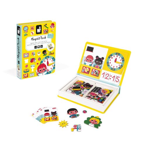 Magnetibook j'apprends l'heure - JANOD