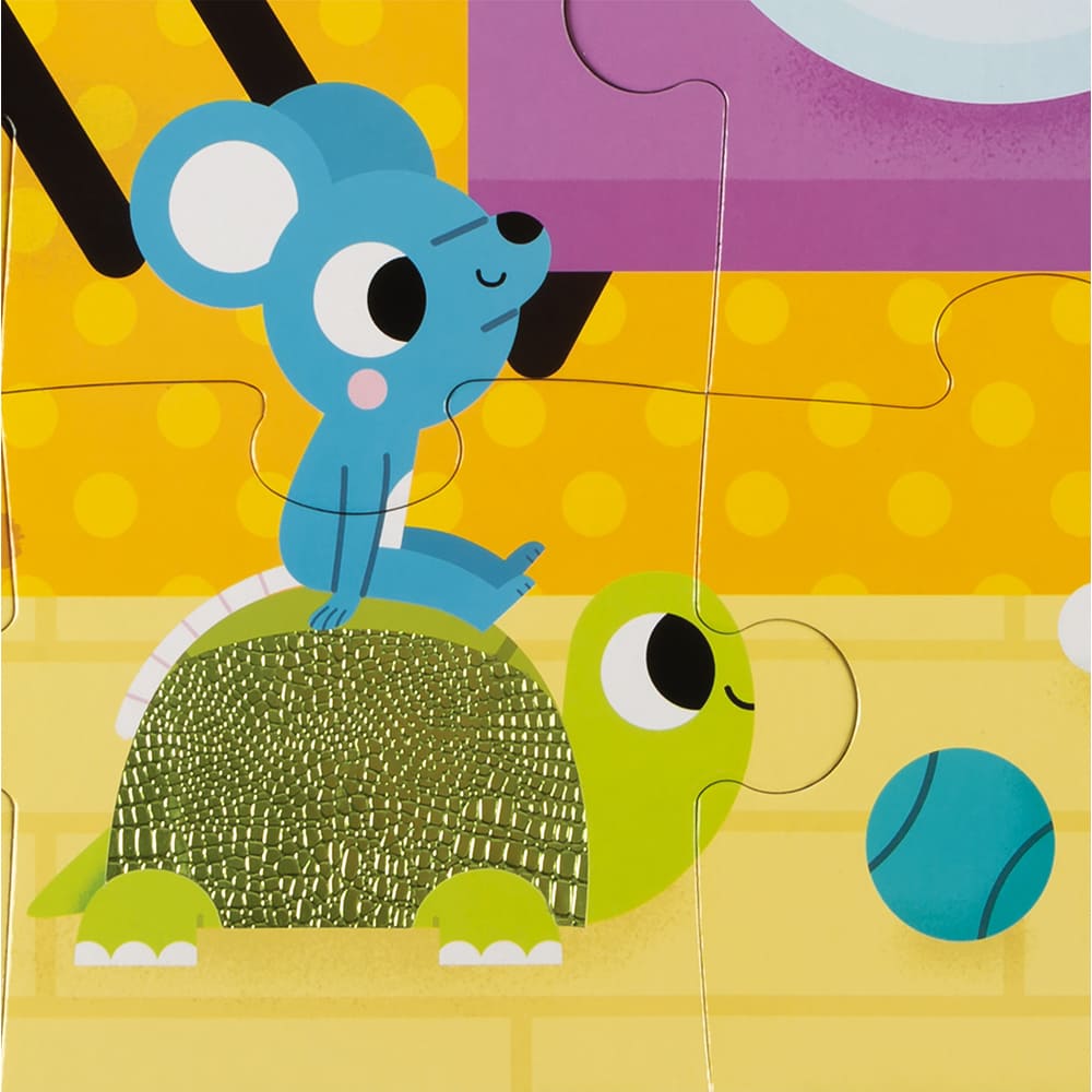 Puzzle tactile animaux domestiques 20 pièces - JANOD – Image 3
