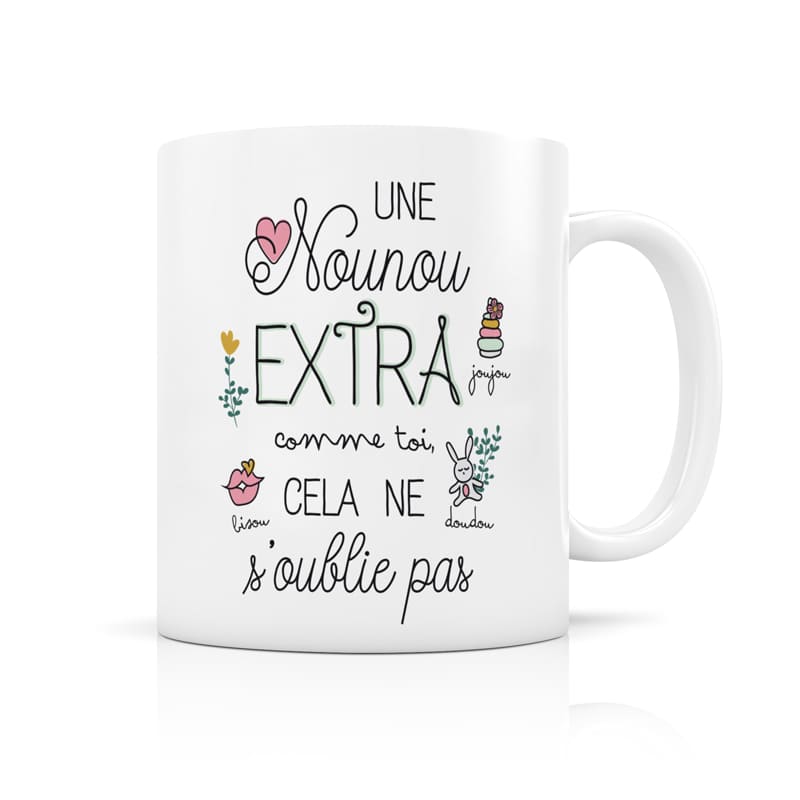 Mug une nounou extra comme toi - LABEL TOUR