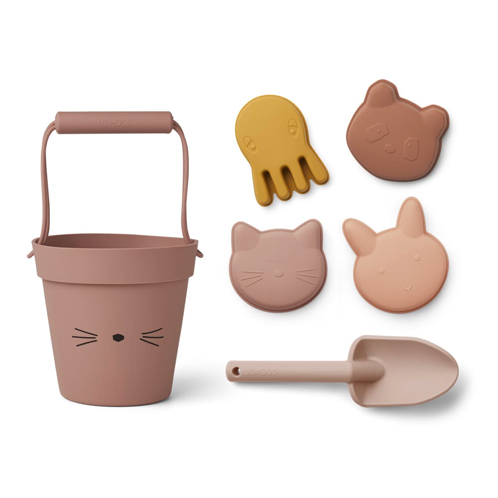 Set de plage chat dark rose multi mix - LIEWOOD