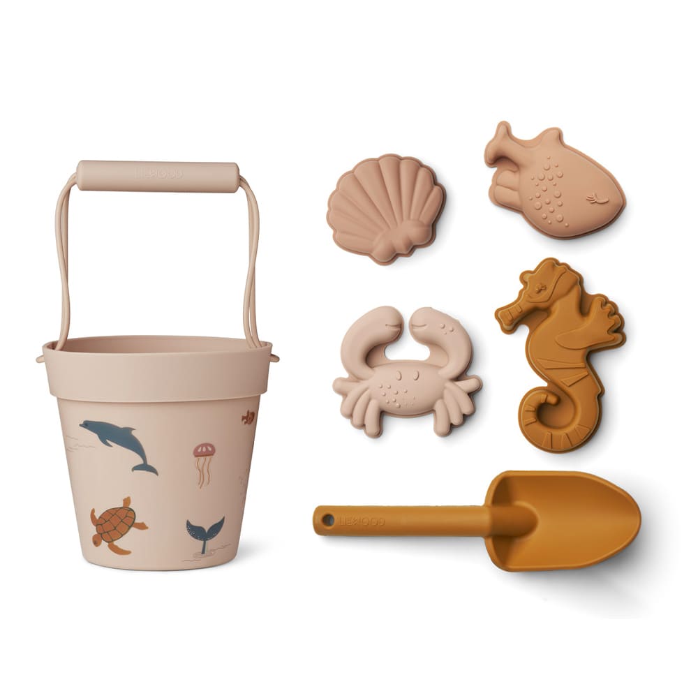 Set de plage sea creature rose multi mix - LIEWOOD