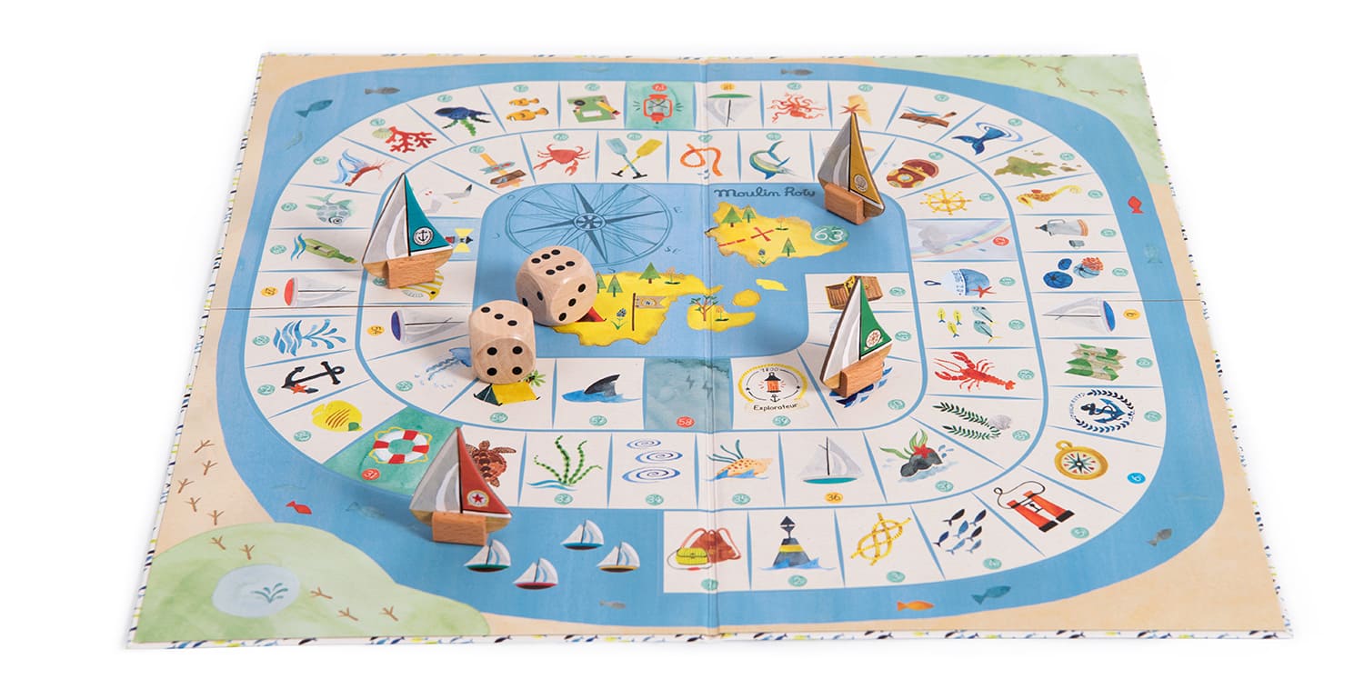 Jeu de l'oie de l'explorateur - Le jardin du moulin - MOULIN ROTY – Image 2