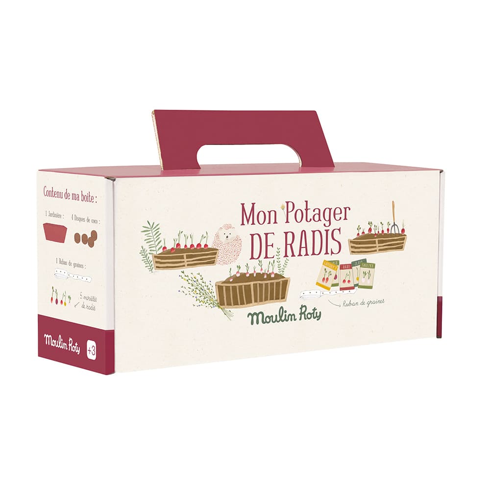 Kit jardinière radis - Le jardin du moulin - MOULIN ROTY