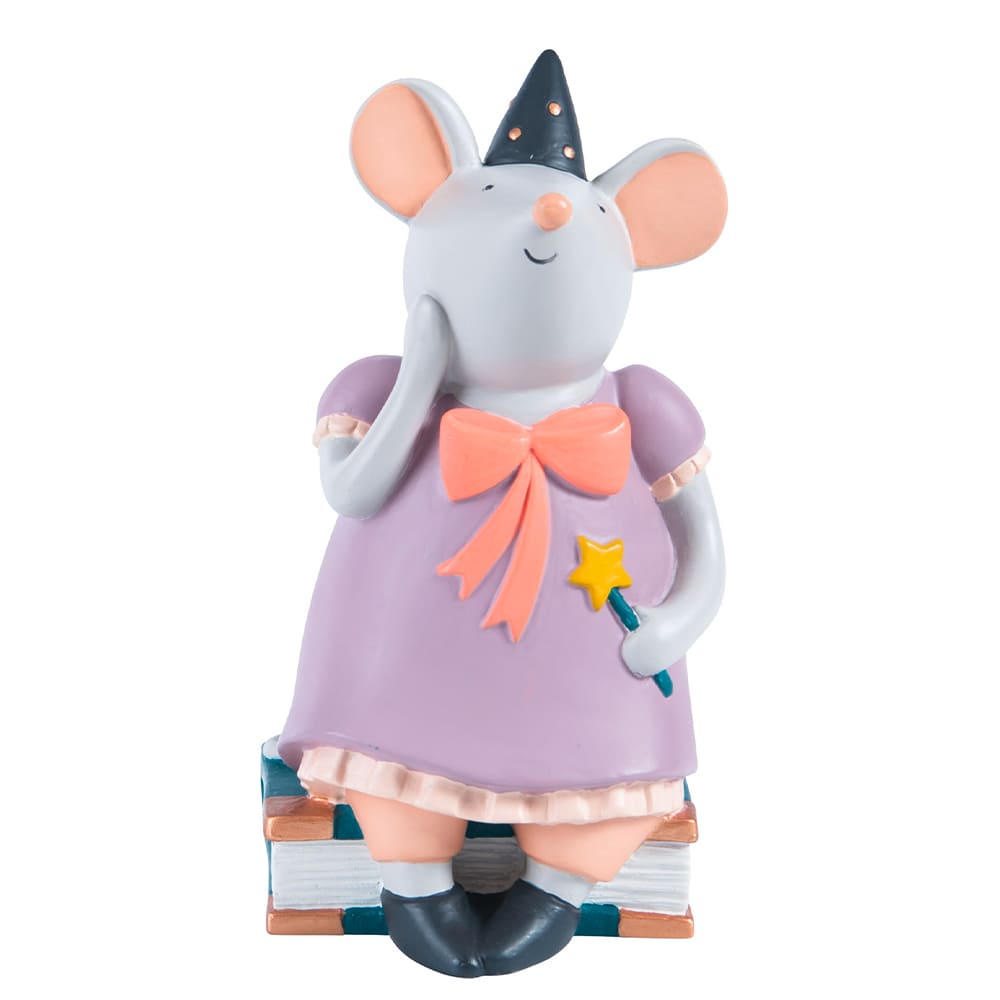 Tirelire souris rose - Il était une fois - MOULIN ROTY