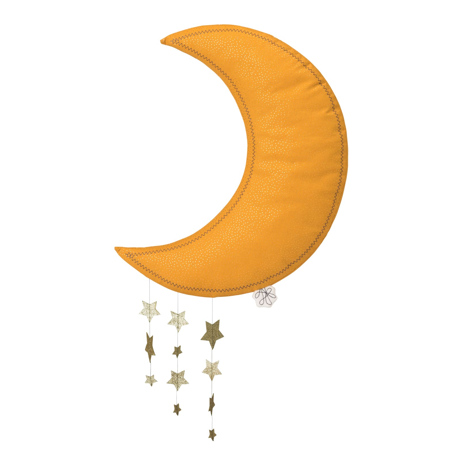 Lune jaune avec étoiles - NEOTILUS
