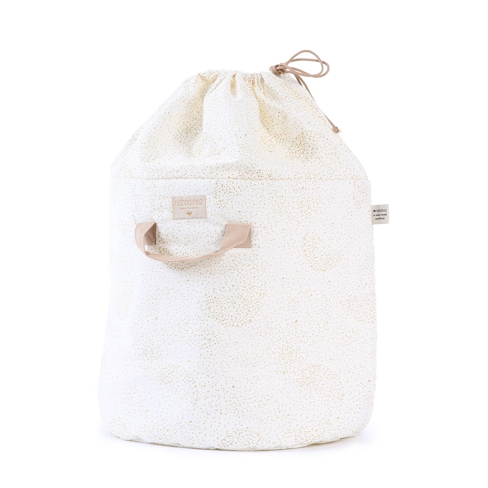 Sac à jouets grand modèle 60x42 bubble white - NOBODINOZ