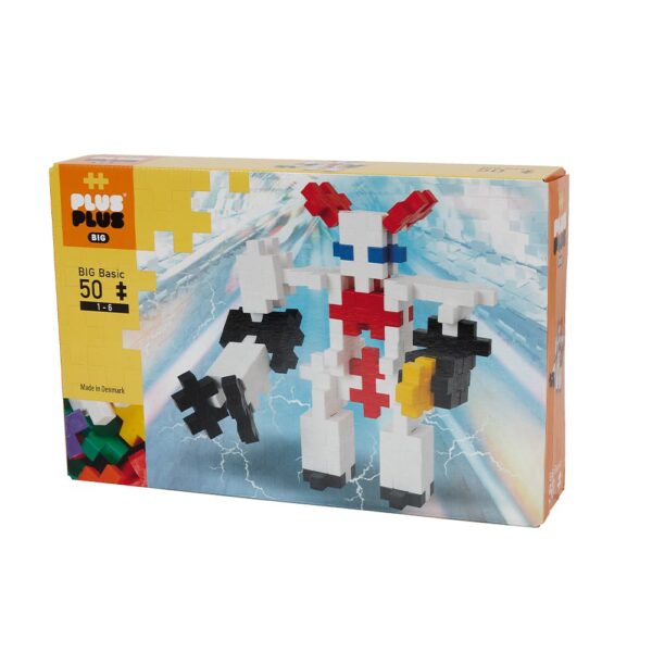 Box basic robots 50 pièces - PLUS PLUS - Peekaboo