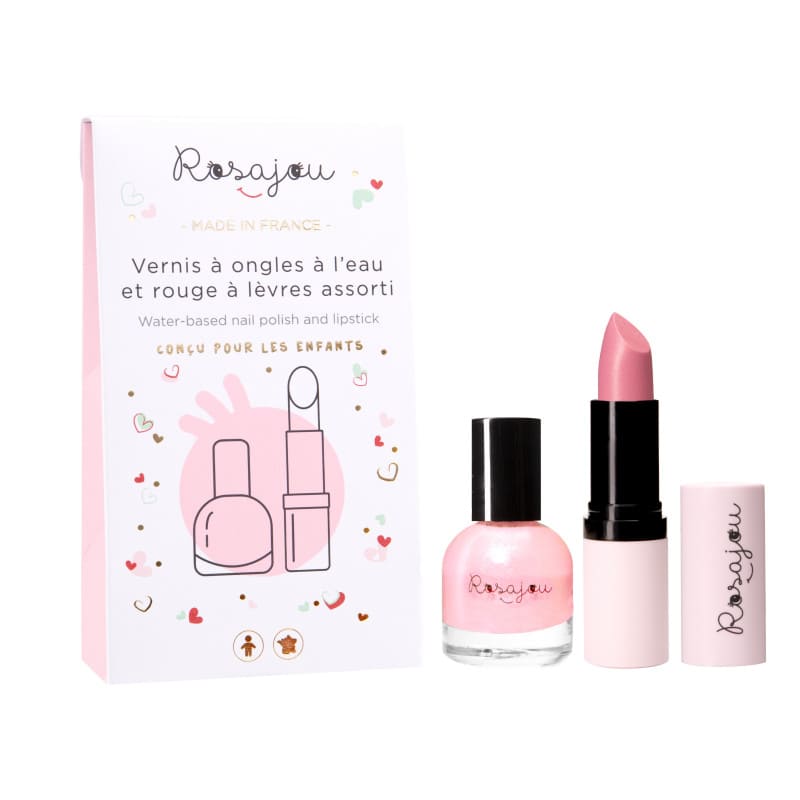 Duo vernis + rouge à lèvres Ballerine - ROSAJOU