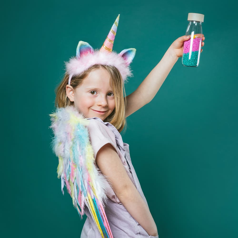 Bouteille sensorielle sonore licorne - PETIT BOUM – Image 4