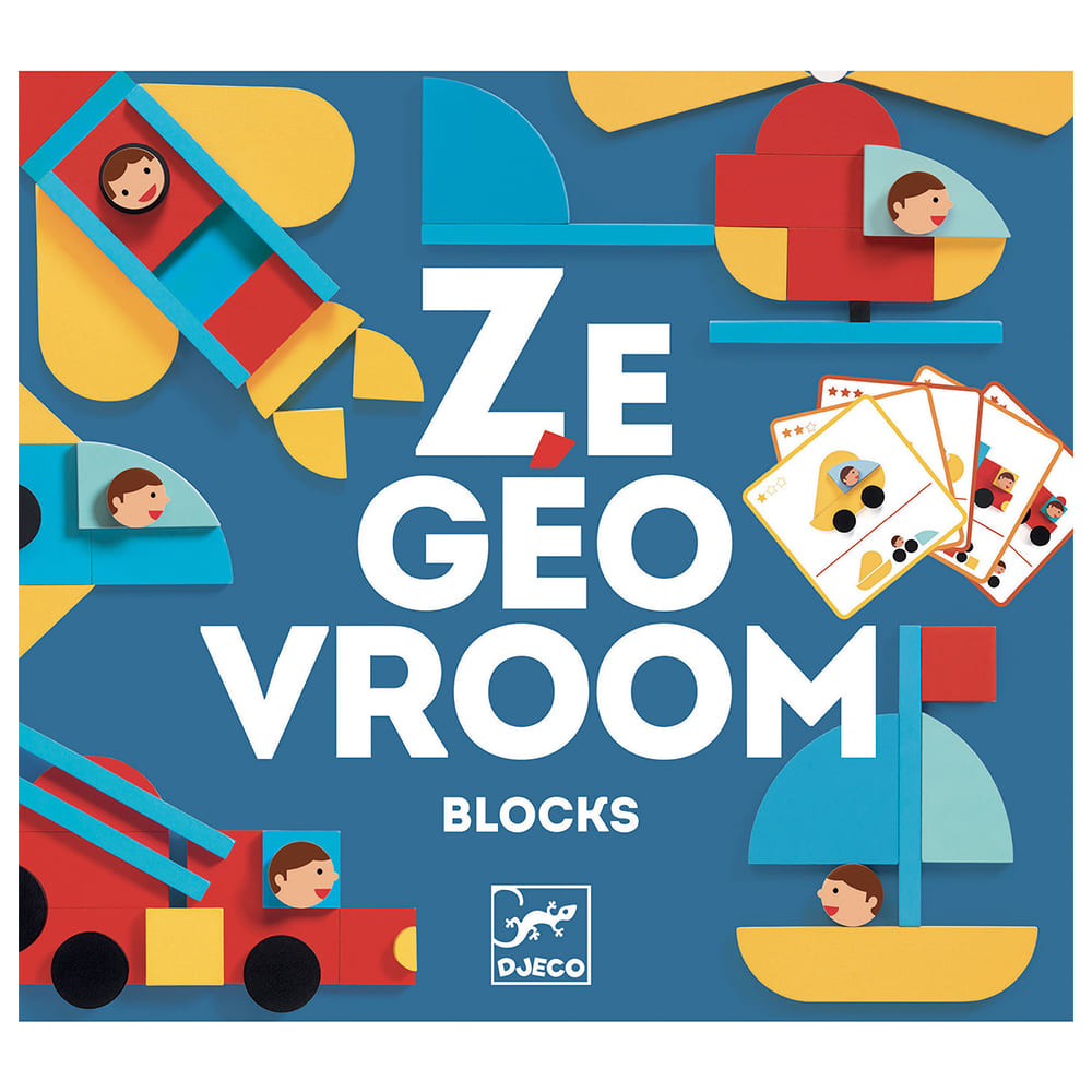 Ze geo vroom blocks - DJECO