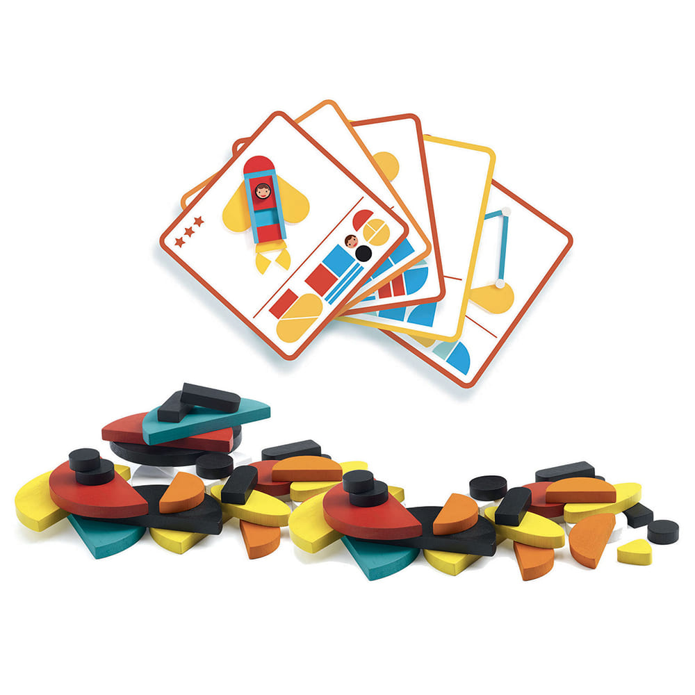 Ze geo vroom blocks - DJECO – Image 2
