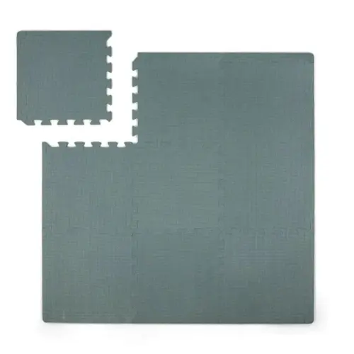 Tapis de jeu en mousse bleu