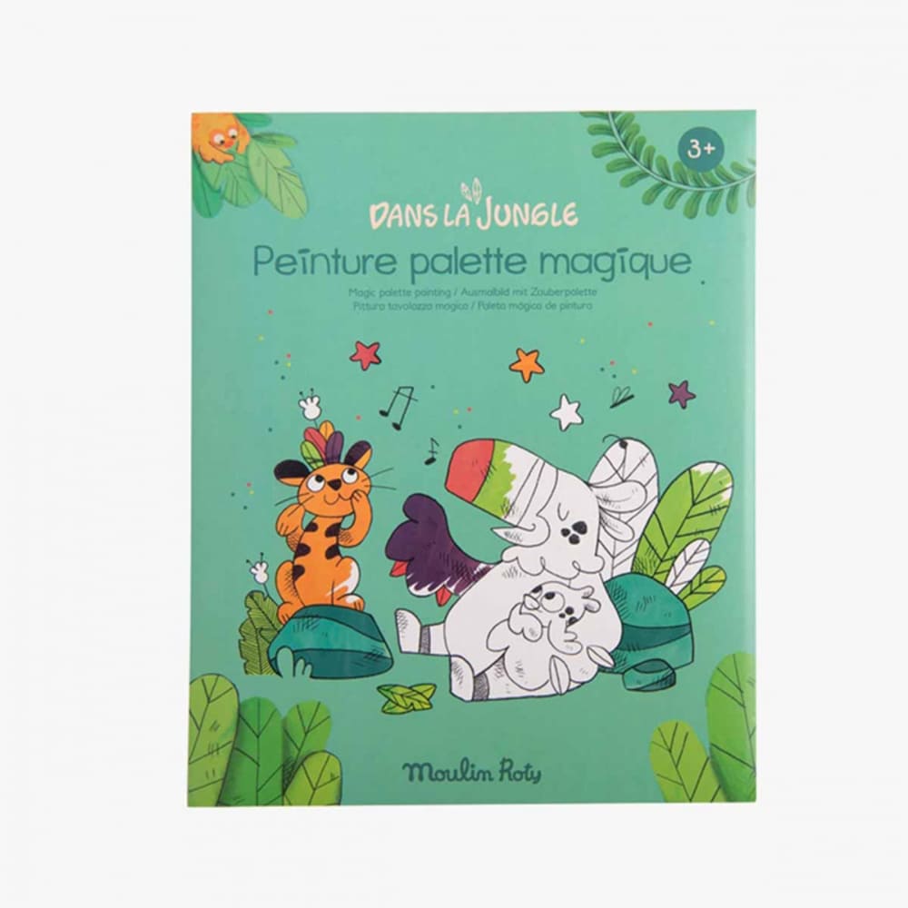 Peinture palette magique - Dans la jungle - MOULIN ROTY