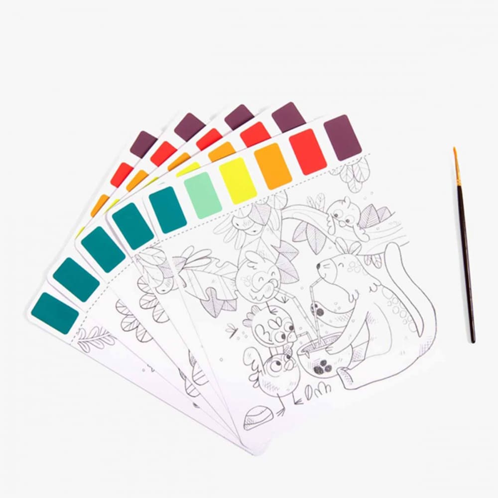 Peinture palette magique - Dans la jungle - MOULIN ROTY – Image 2
