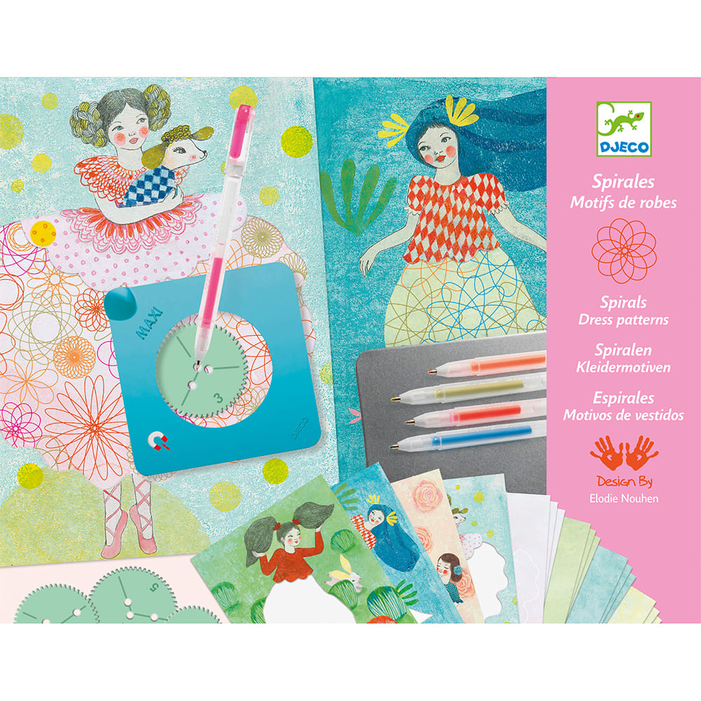 Spirales motifs de robes