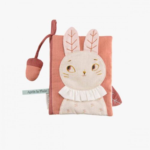 Livre tissu d&rsquo;activit&eacute;s - Apr&egrave;s la pluie - MOULIN ROTY