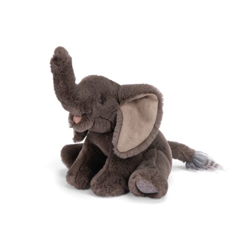 Peluche &eacute;l&eacute;phant - Tout autour du monde - MOULIN ROTY