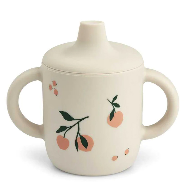 Tasse à bec silicone Peach Sea - LIEWOOD