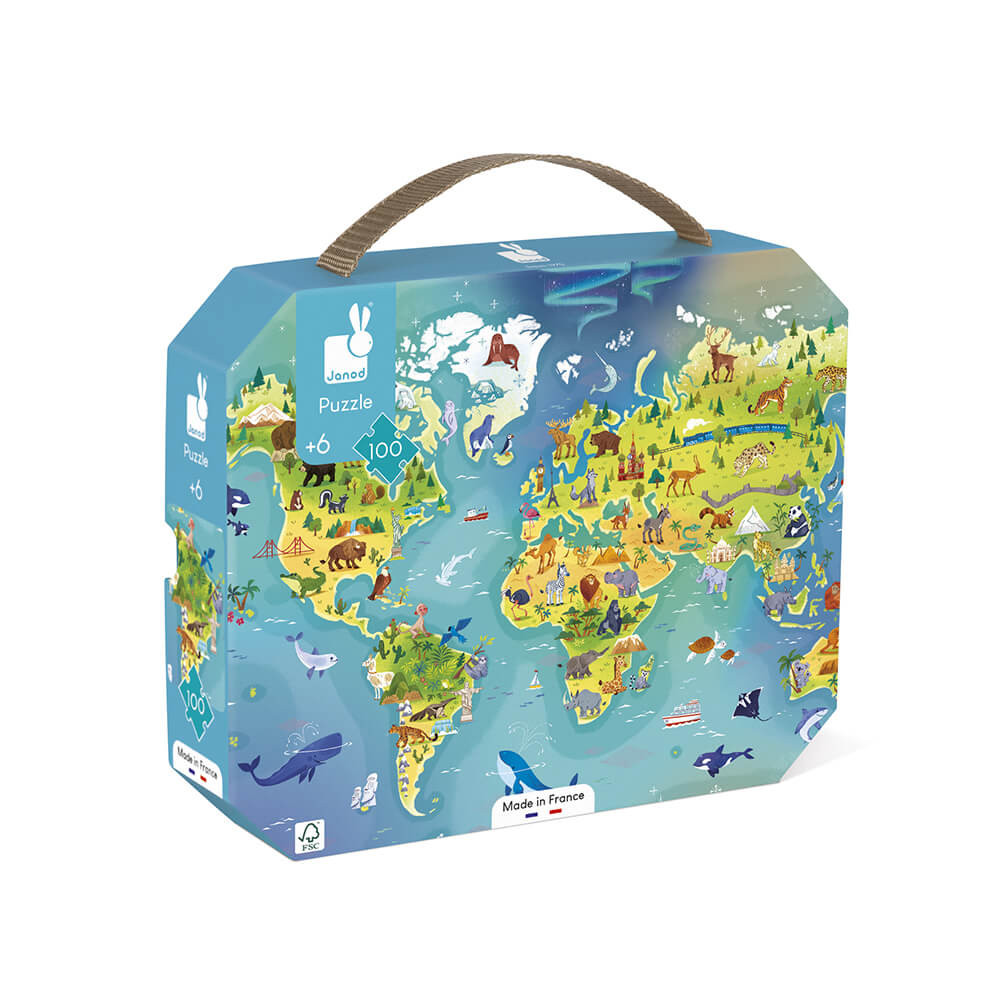 PUZZLE POMPIERS 100 PCS - JANOD