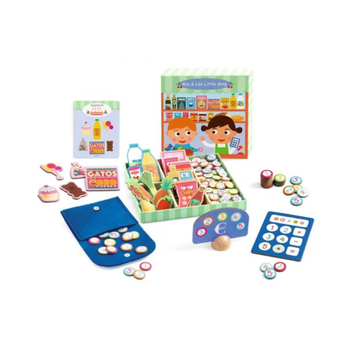 MIA ET LEO LITTLE SHOP JOUER A LA MARCHANDE - DJECO