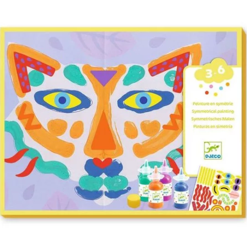 PEINTURE EN SYMETRIE A CARESSER - DJECO