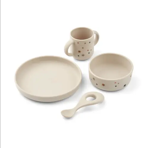 Set repas en silicone emergency vehicules