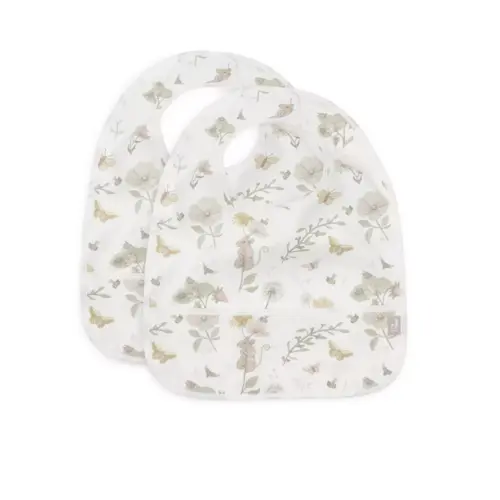 Lot de 2 bavoirs waterproof dreamy mouse