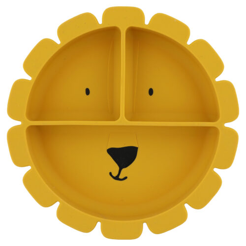 Assiette ventouse silicone compartiment Mr Lion - TRIXIE
