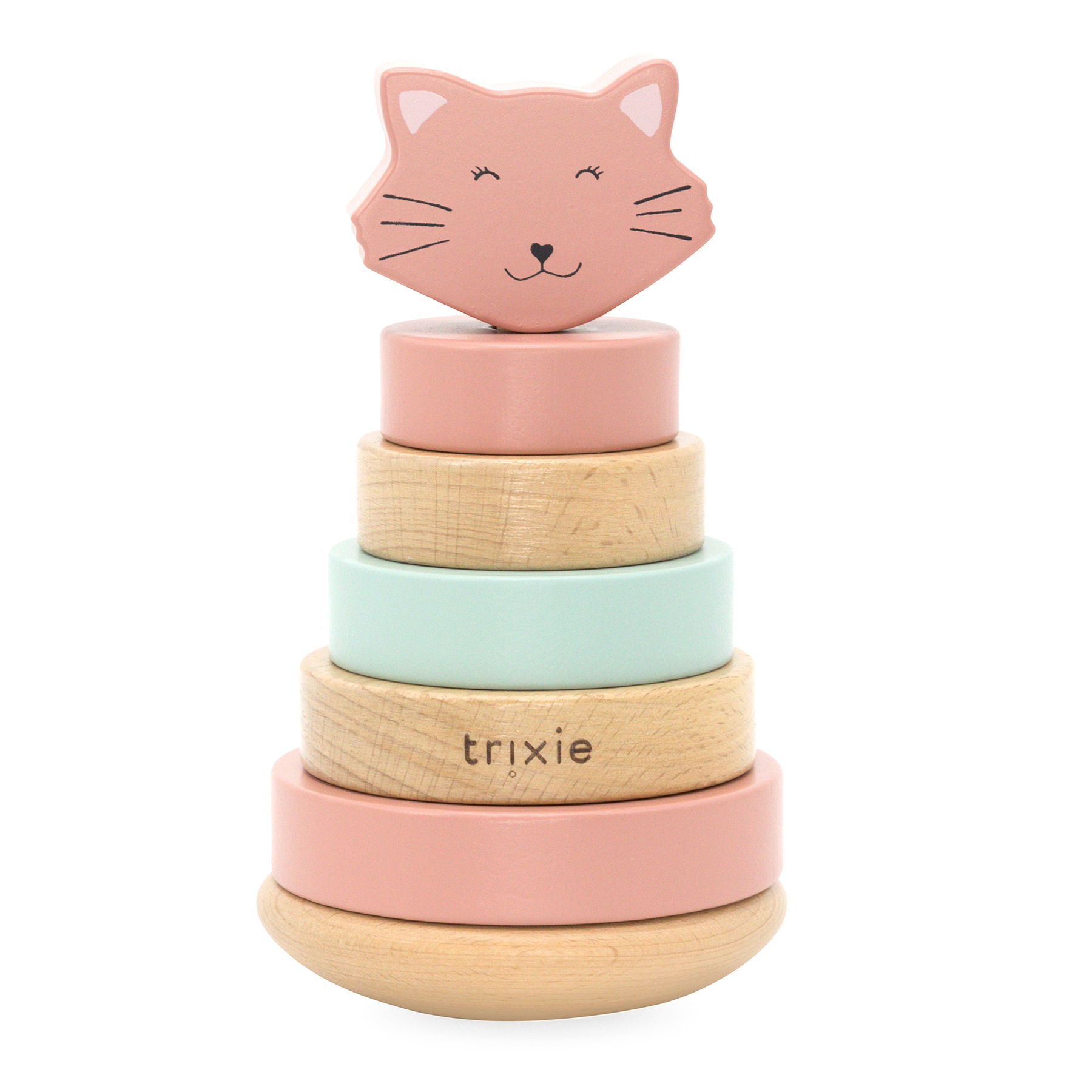TOUR A EMPILER EN BOIS MRS CAT - TRIXIE