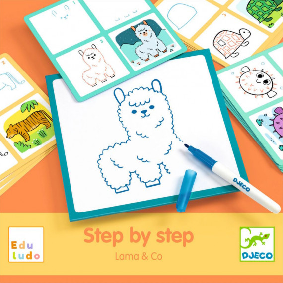 Step by step lama and co - DJECO