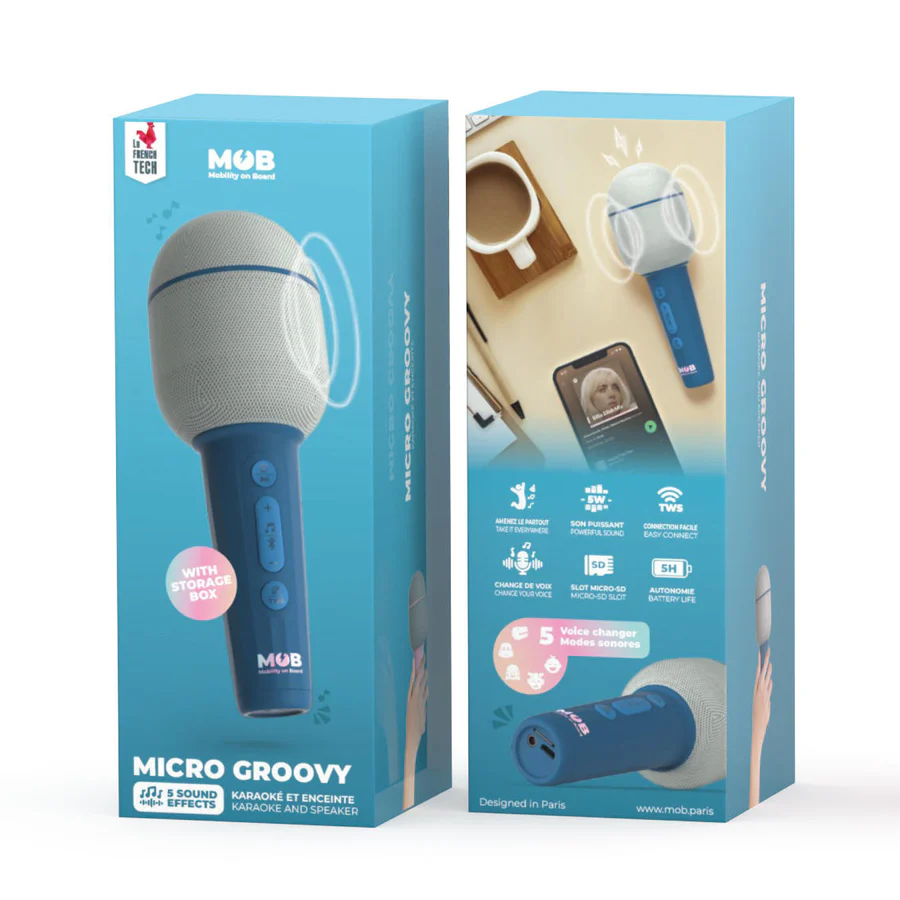 Micro groovy bleu nuit - MOB – Image 4