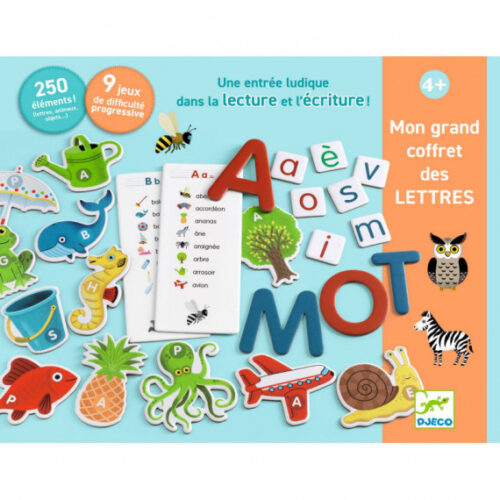 Mon grand coffret des lettres - DJECO
